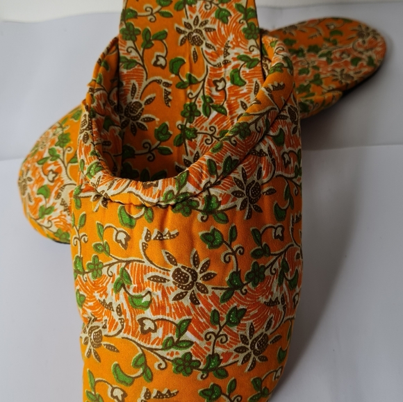 Ankara Print Bedroom Slippers - Picture 2 of 6